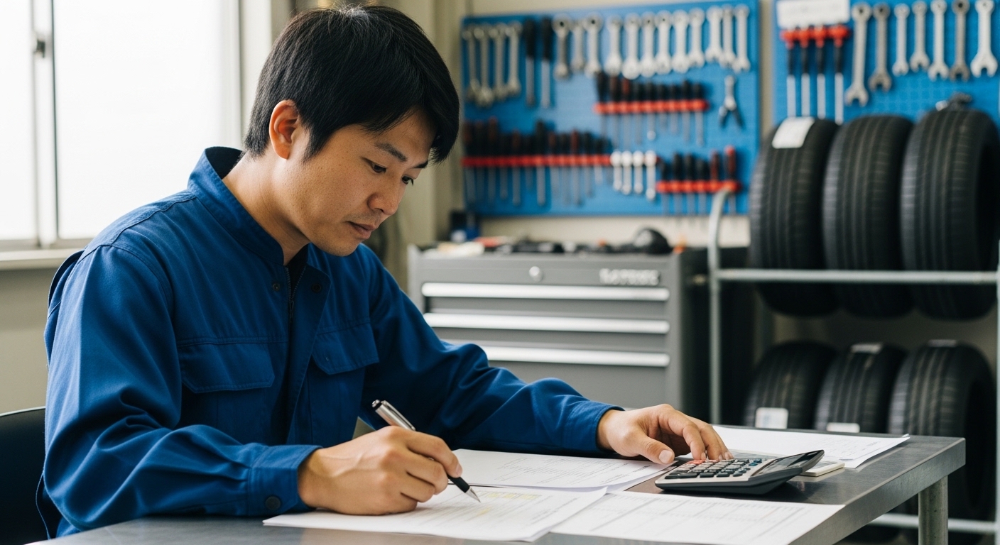 整備士 年収はどれくらい？未経験から高収入を目指すための年収の特徴と伸ばし方