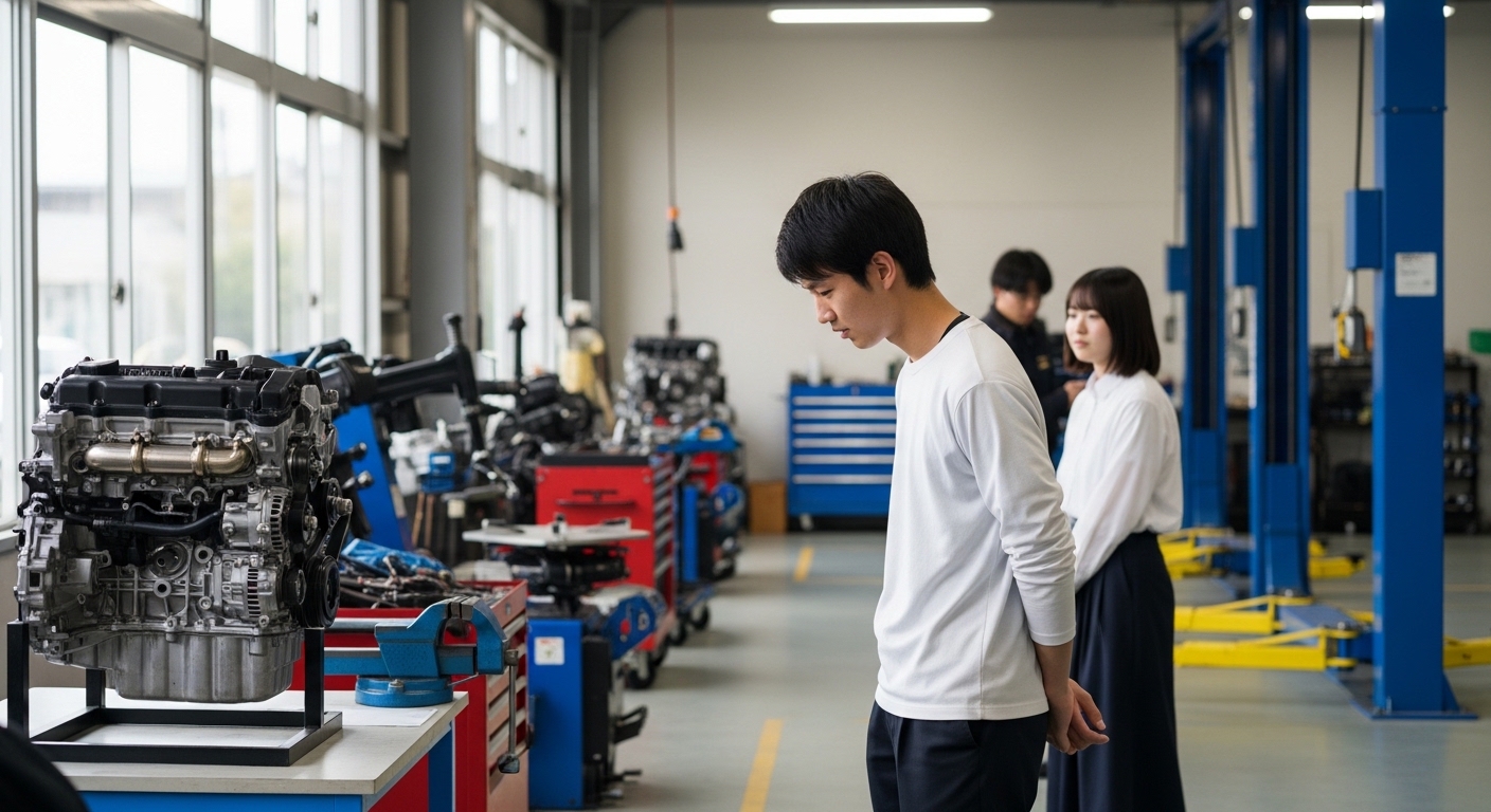 整備学校 見学 ポイントはここをチェック！後悔しないための見学のチェックポイント