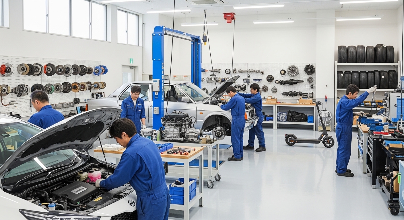 全メーカー対応 整備士として働くメリットとは？全メーカー対応の特徴と就職での強み