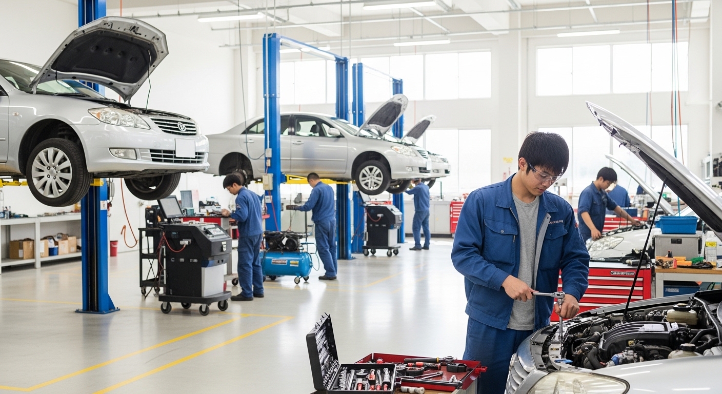 整備学校 実習 設備で何が変わる？就職力に差が出る設備の比較ポイントを解説