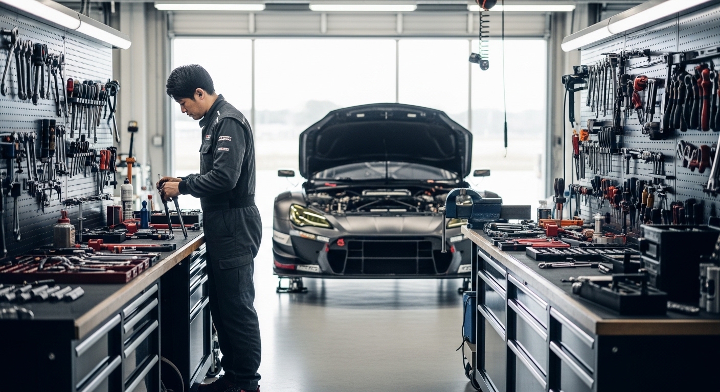 レースメカニック 年収は高い？夢と現実を知るためのレースメカニックの年収事情