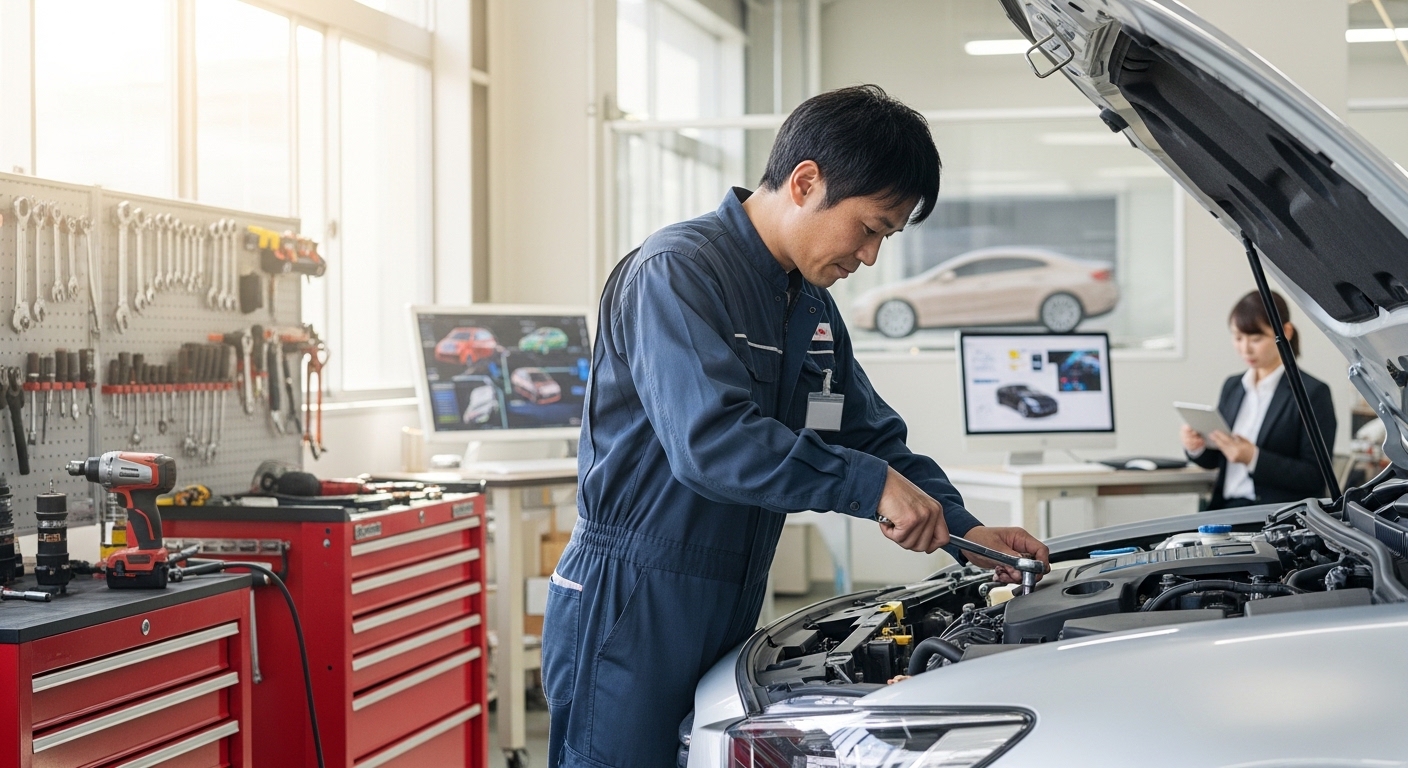 整備士 就職先はどんなところがある？ディーラーから開発まで就職先一覧を紹介