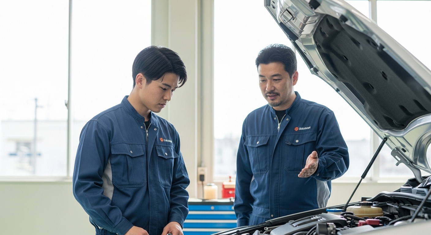 自動車整備士になるには何から考えるべきか｜将来性・必要スキル・進路判断の構造を完全整理【決定版】