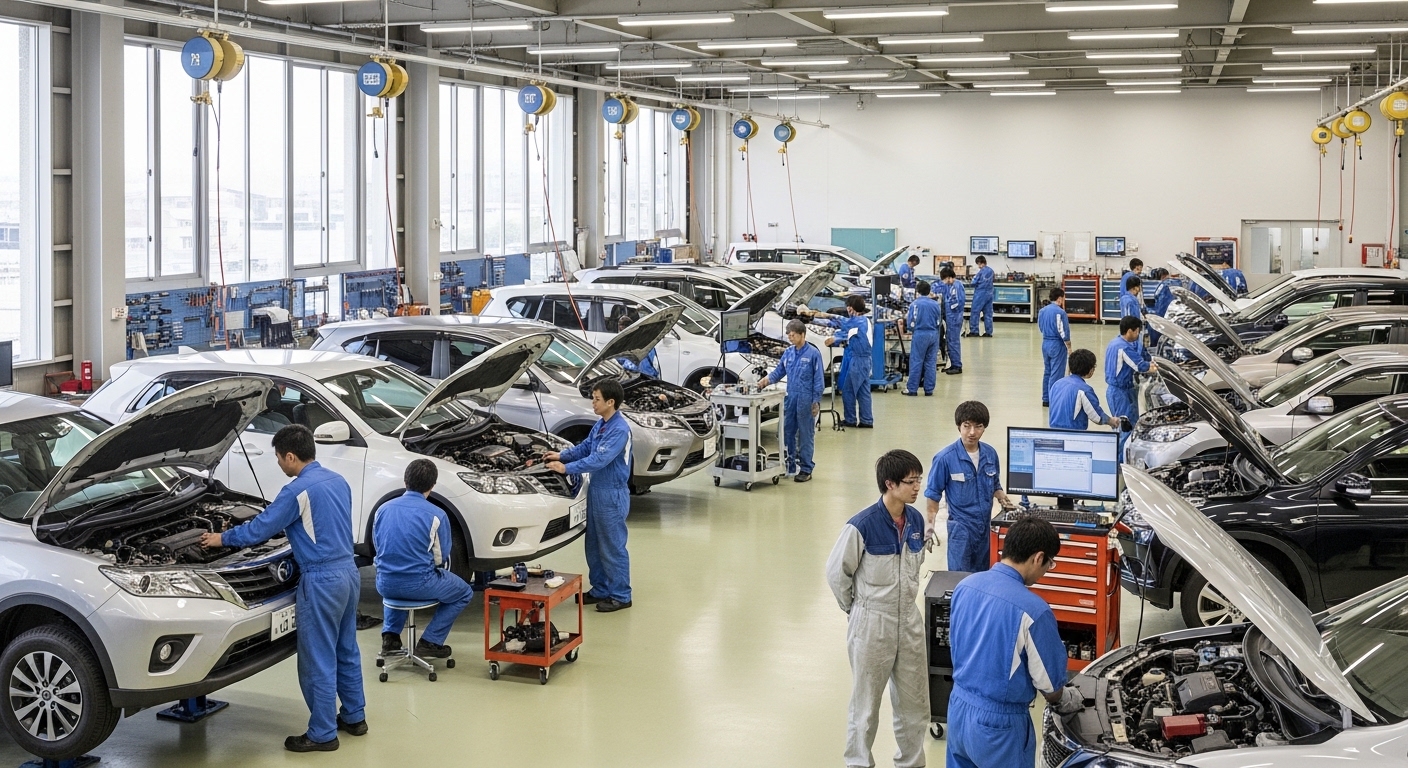 自動車整備学校の強みはどこで差がつくのか｜全メーカー対応が持つ価値と教育の違い