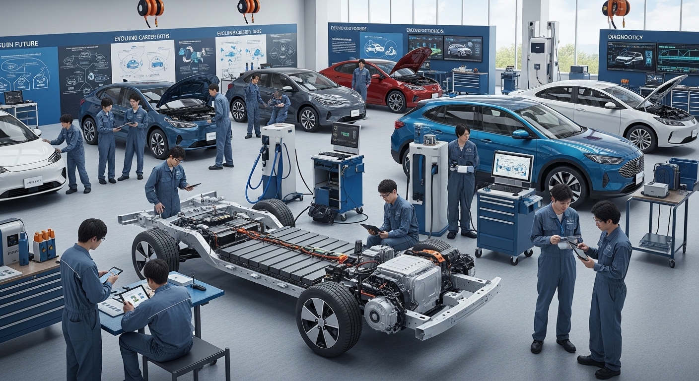 自動車業界の将来性は？電動化時代の仕事の変化を解説