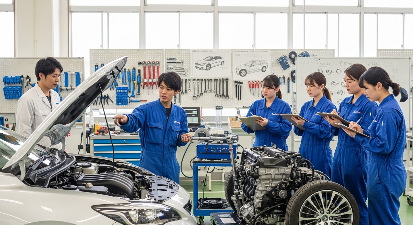 自動車短期大学のメリットとは？進学する価値を解説