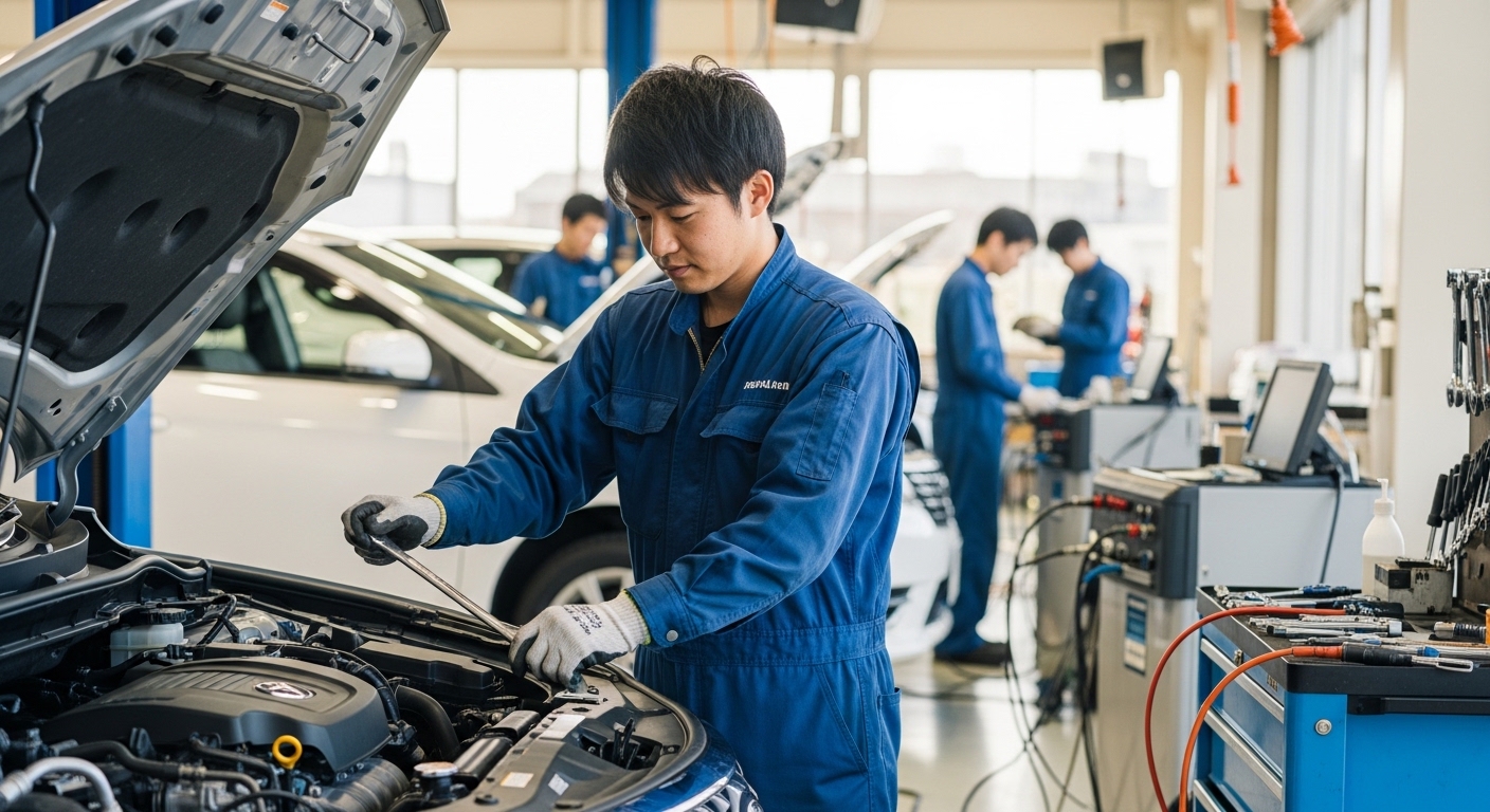 自動車整備士の年収はどれくらい？将来性とキャリアを解説