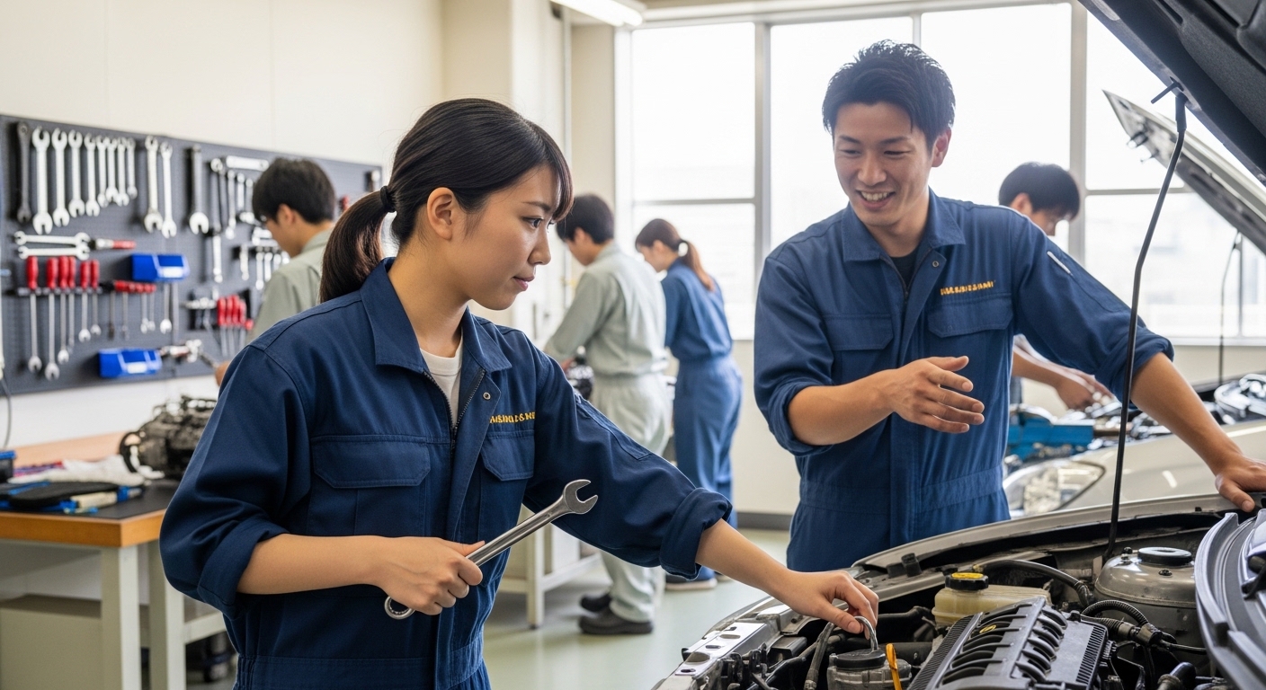 文系でも自動車整備士を目指せる？必要な基礎知識