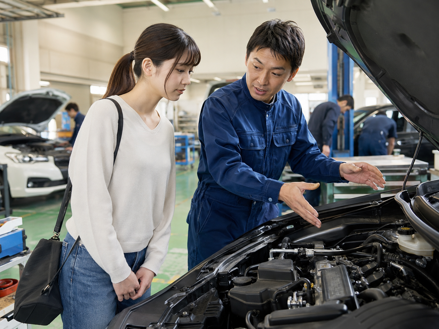 全メーカー対応で学ぶ整備士教育の特徴｜一社専属と何が違う？応用力の正体