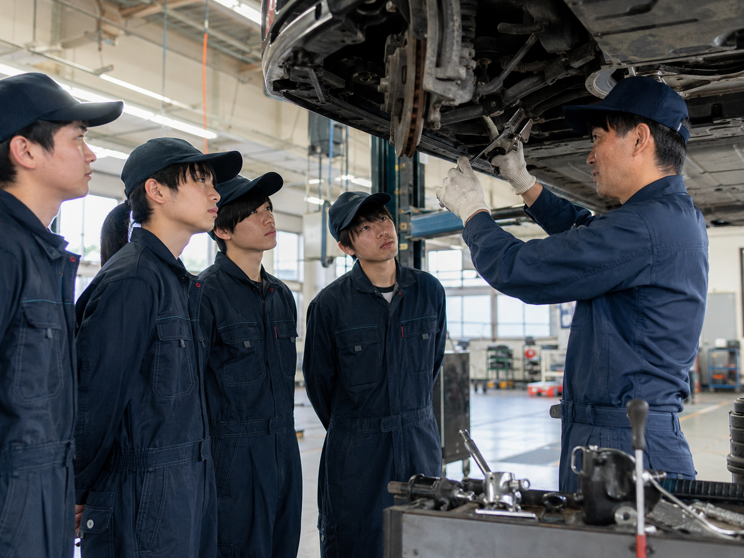 整備学校の実習設備を比較するコツ｜技術力の差は環境で決まるって本当？